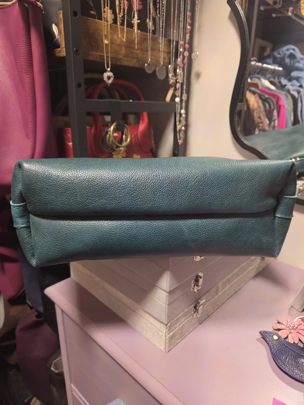 Portland Leather LG Slouchie-Seaglass